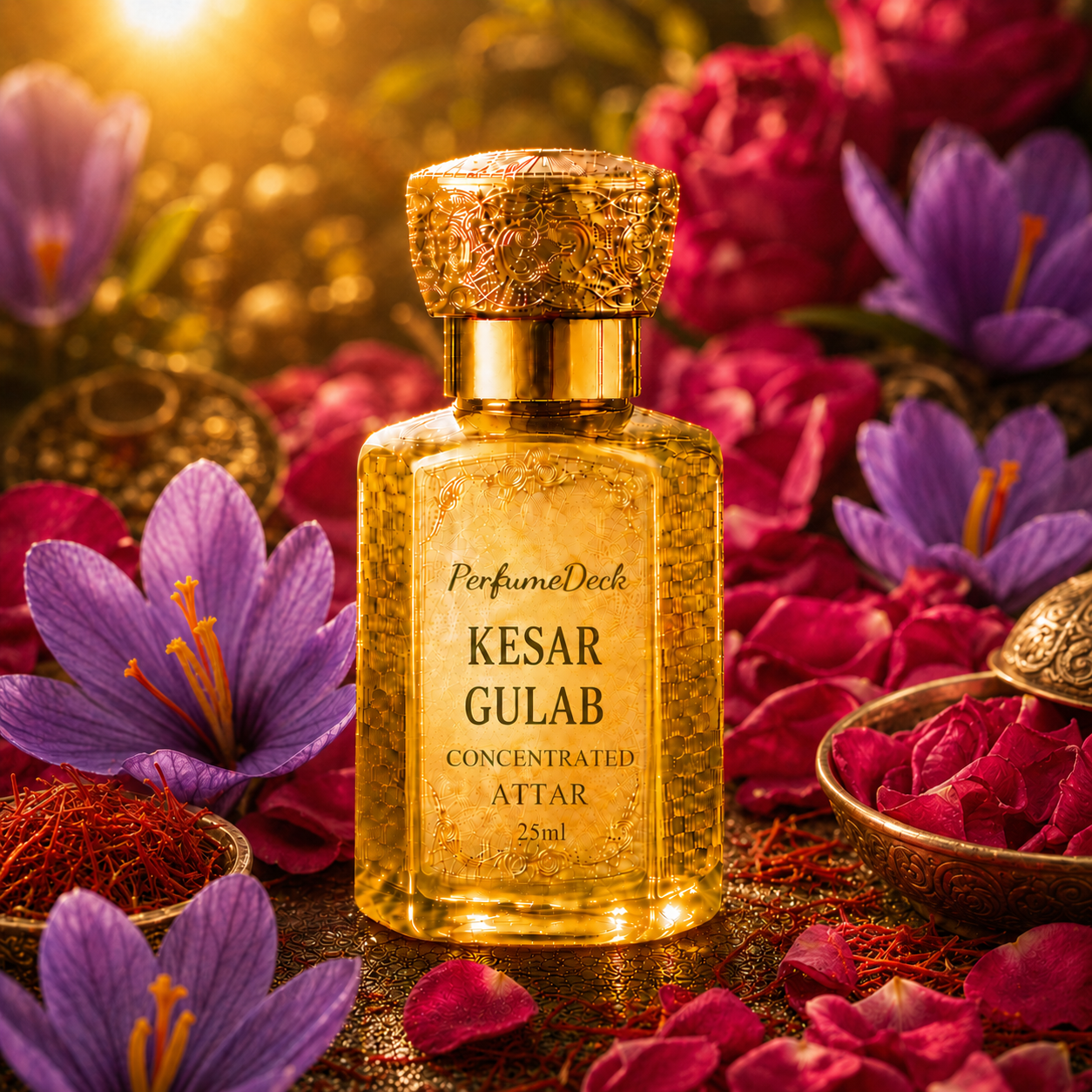 Kesar Rose Attar Perfume