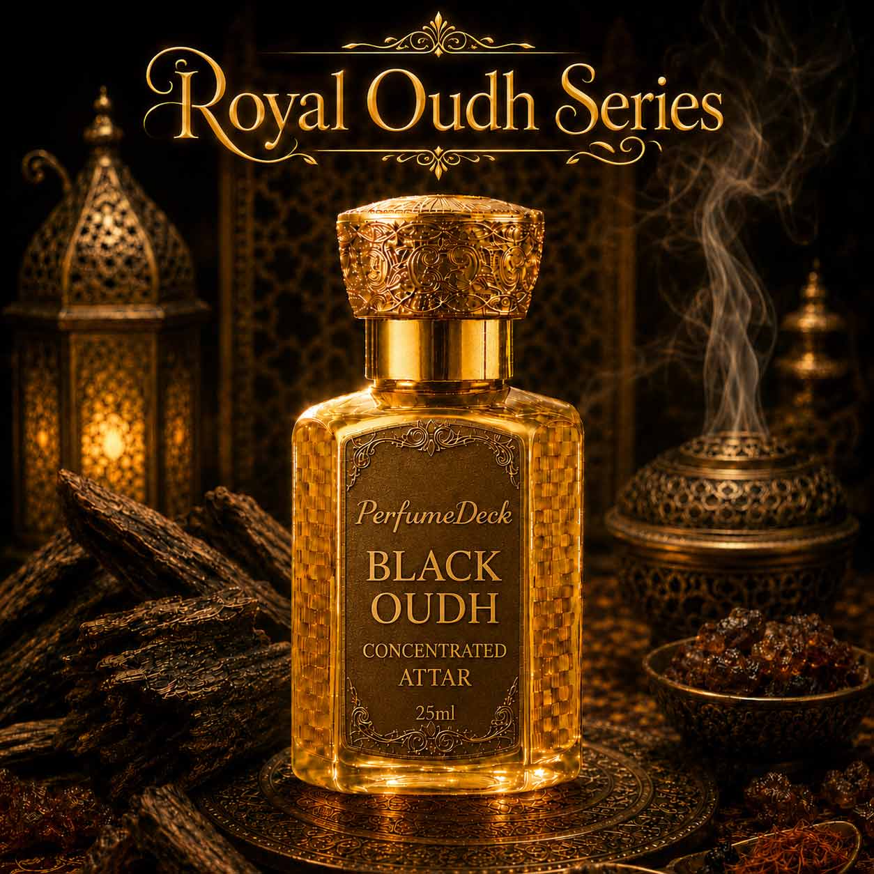 Black Oudh Attar Perfume