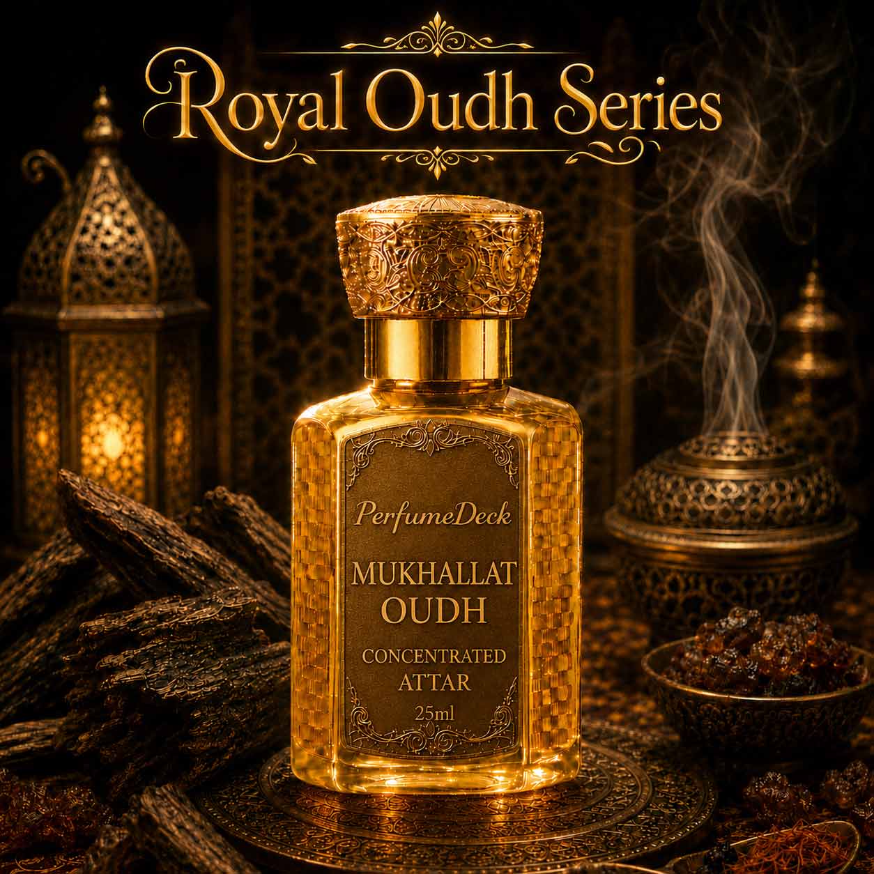 Mukhallat Oudh Attar Perfume
